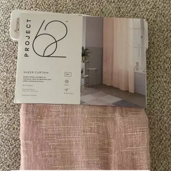 Project 62 for Target Light Filtering Blush Embroidered Curtain Panels - Picture 9 of 10